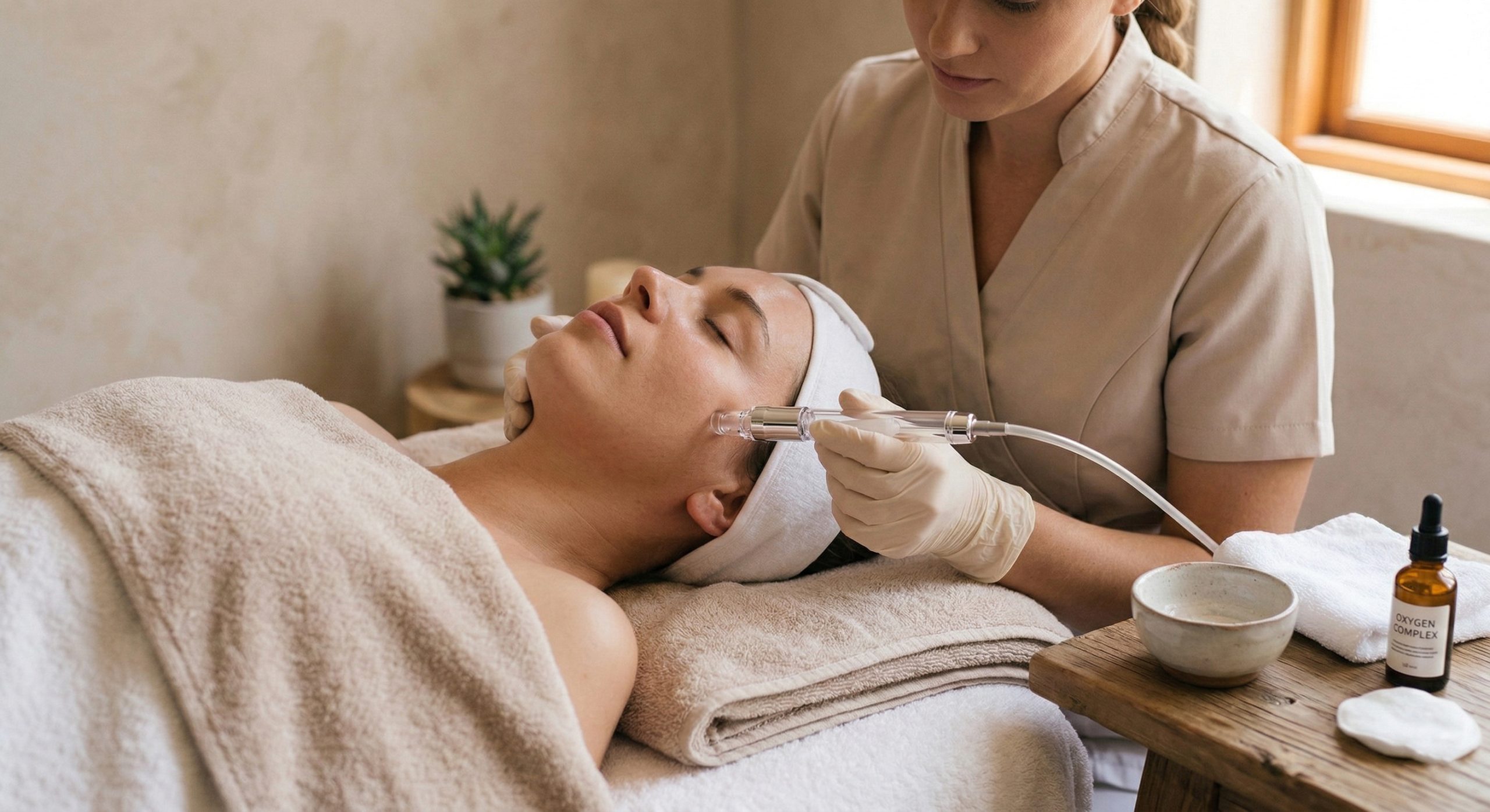 Oxygen RX Behandlung – beruhigende Sauerstoffbehandlung im Studio